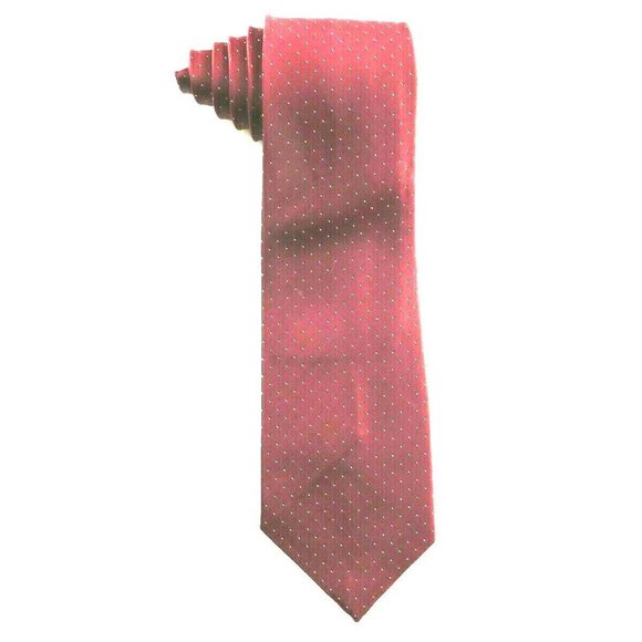 Pierre Jacques NWOT Burgundy Micro Dot T552 - Picture 1 of 4